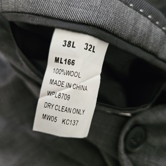 Kenneth Cole New York Blazer Mens 38L 32L, 100% Wool Jacket - Picture 8 of 8